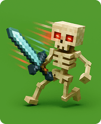 Skeleton with sword